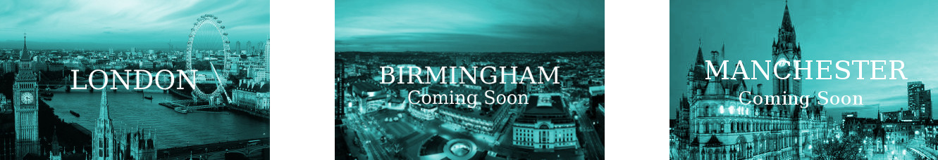 LONDON BOOMING, BIRMINGHAM AND MANCHESTER COMING SOON